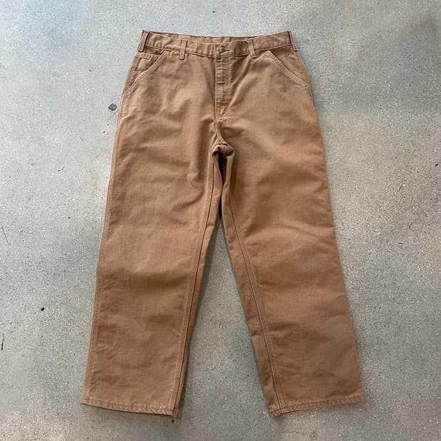 빈티지 칼하트 카펜터 팬츠 b11brn  Made in usa 