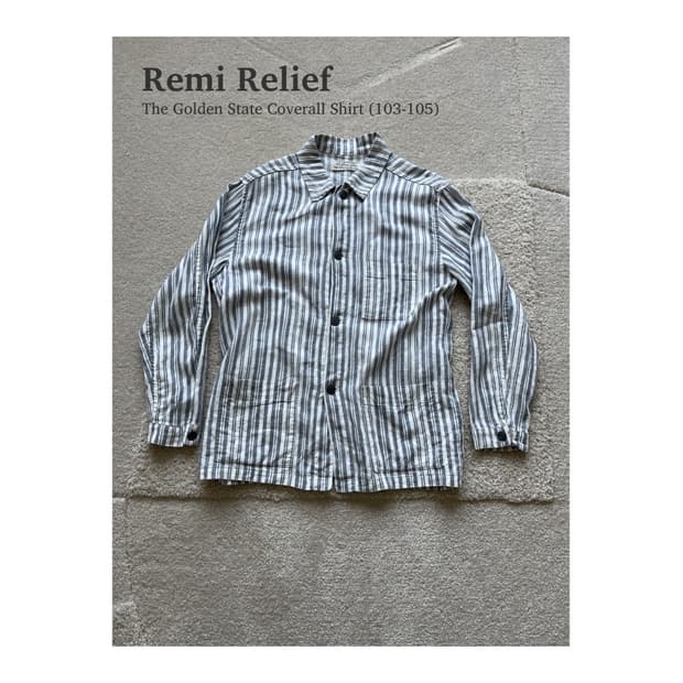 레미릴리프 Remi Relief 스트라이프 커버올 (103-105)