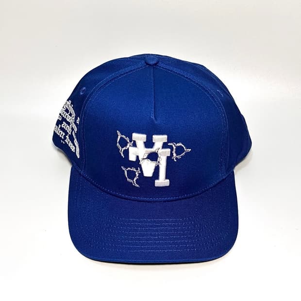 크리스브라운 스냅백 KTH-LA 킬 더 하이프 업사이드 다운 모자