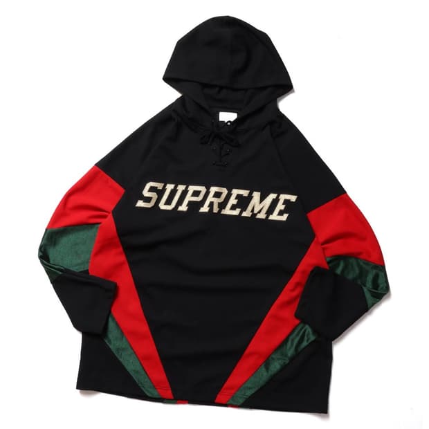 슈프림 Supreme Hooded Hockey Jersey 
