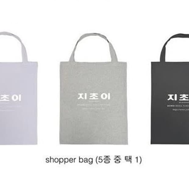지초이 쇼퍼백 