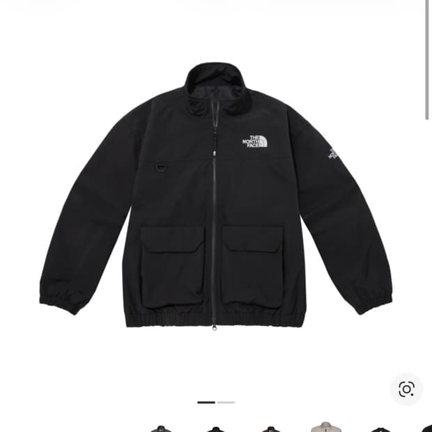 노스페이스 화이트 라벨 닐턴자켓 블랙 L