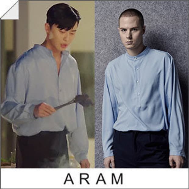 아람 셔츠 박서준 착용 새상품급 L