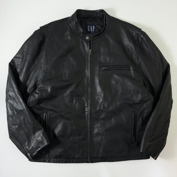 Gap 갭 90‘s 램스킨 라이더 자켓