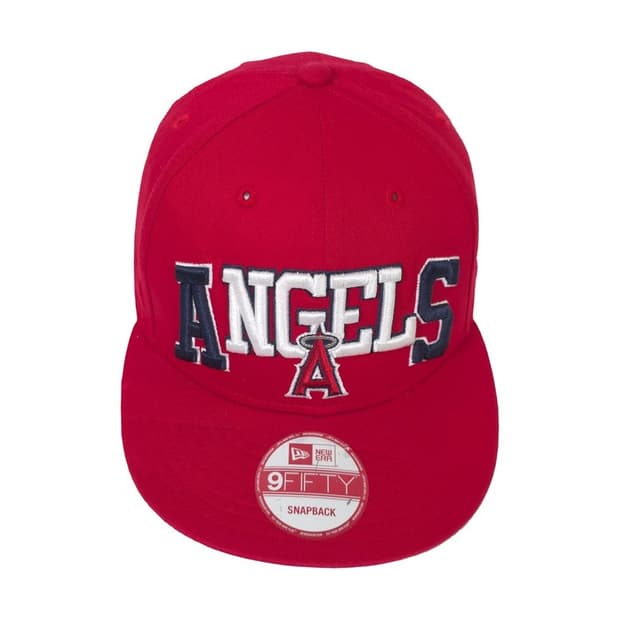 뉴에라 9FIFTY LA 에인절스 레드 스냅백