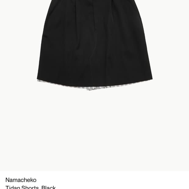 Namacheko Tidan Shorts, Black[46]
