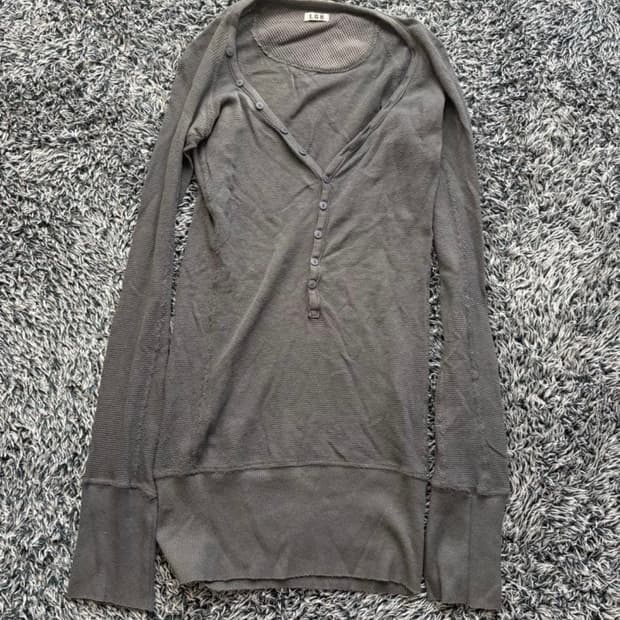 LGB 그레이 롱슬리브