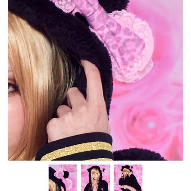 베이비메탈클럽 봉봉 리본핀 베메클