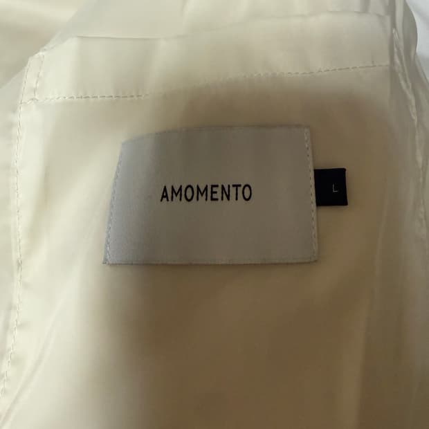 아모멘토 풀니들 집업 블루종 판매합니다 