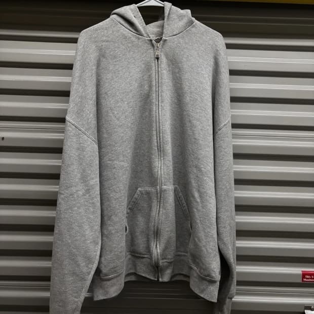 러셀 후드집업 그레이 xxl