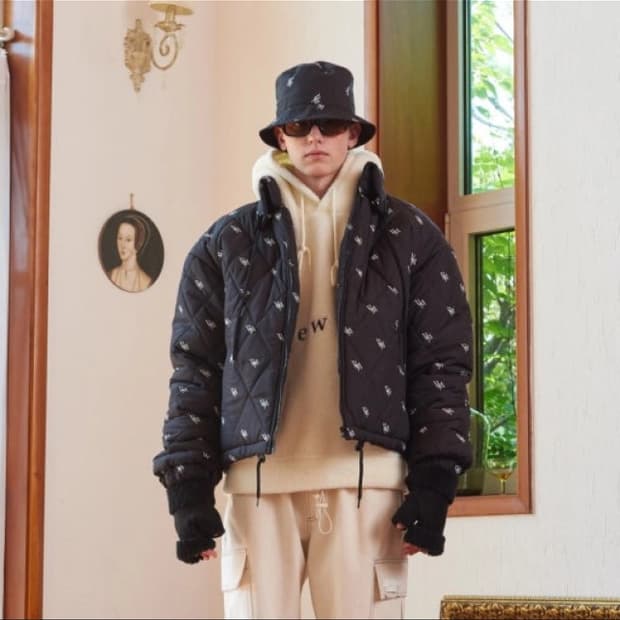 써틴먼스 퀄팅패딩, M