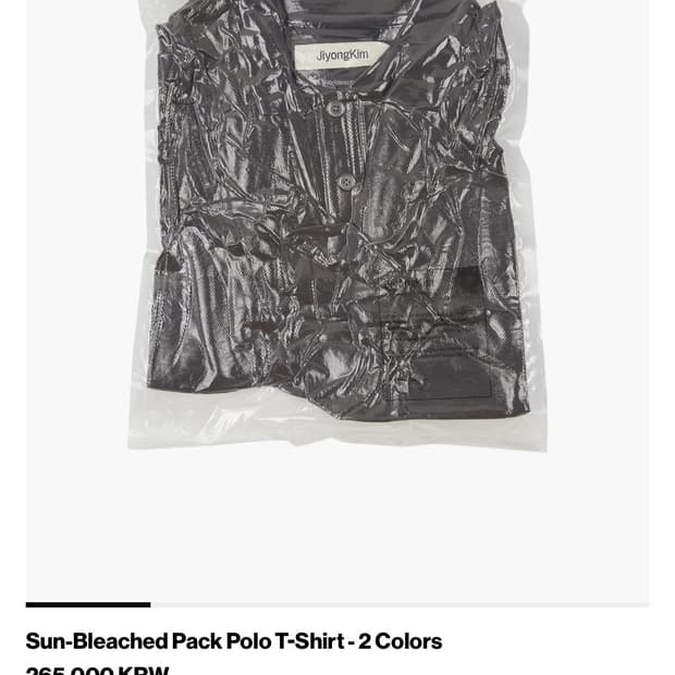 Sun-Bleached Pack Polo T-Shirt - BLACK