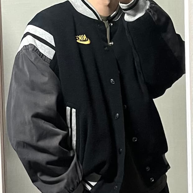 나이키 90s 바시티 자켓