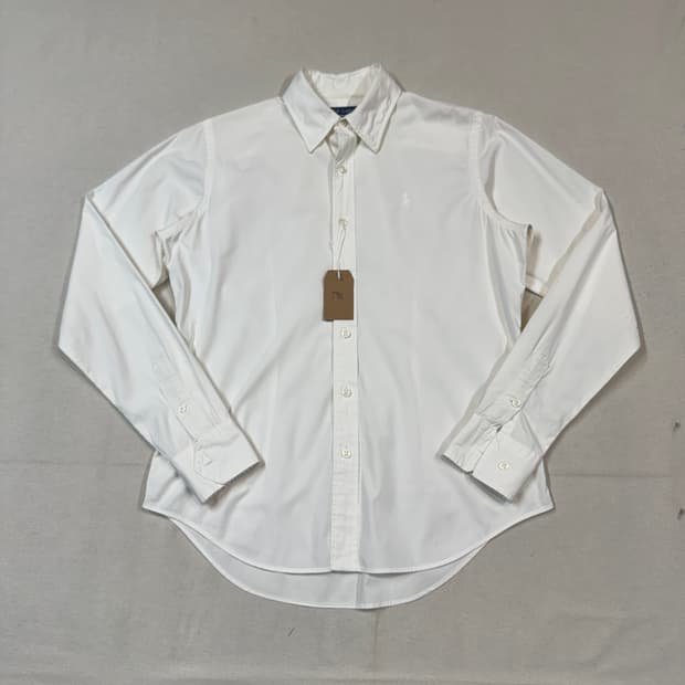 M) 폴로 랄프로렌 클래식 화이트 포플린 코튼 셔츠 T96
