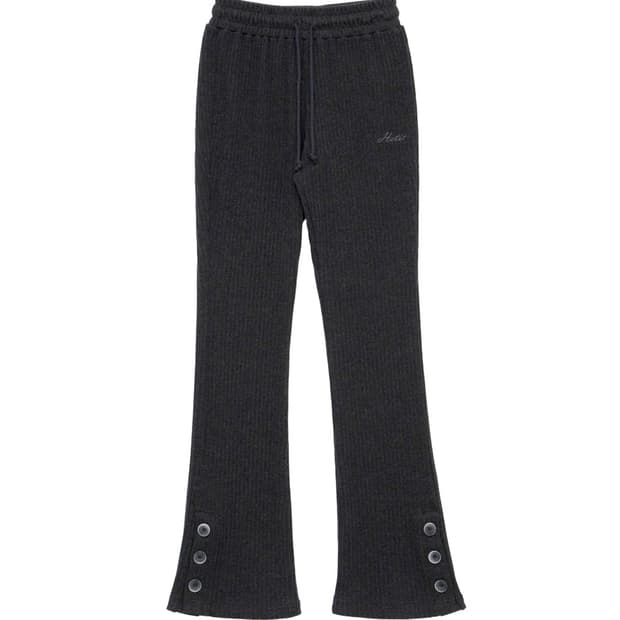 Easy Button Slim Pants (Charcoal)
