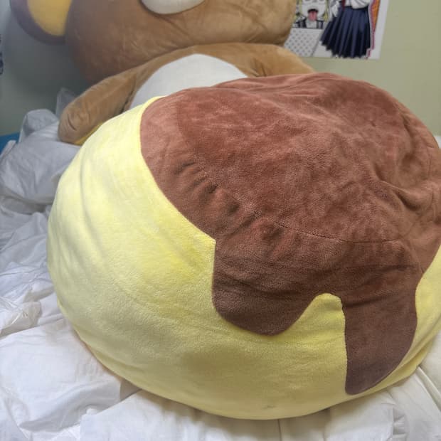 대형 모찌 푸딩 인형 🍮