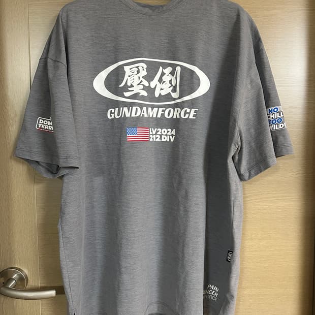 [L]압도 성조기 에디션 반팔티