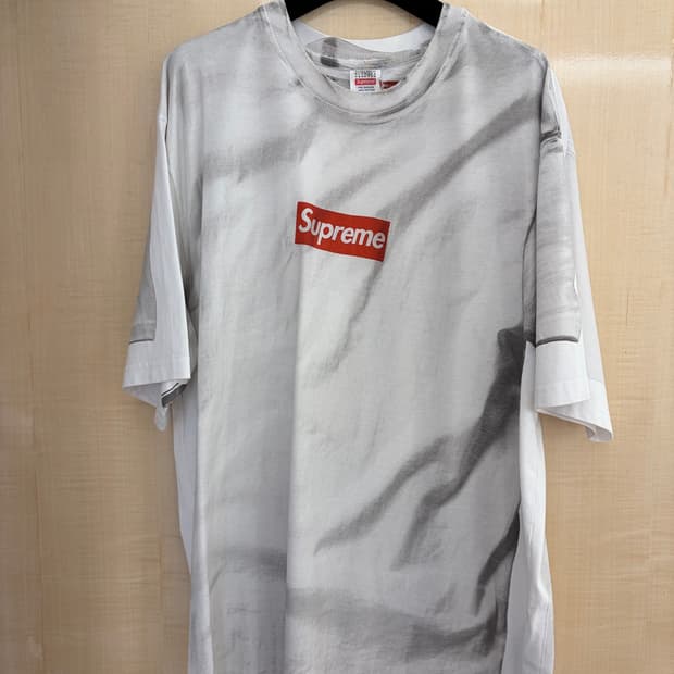 (L) 슈프림 mm6 박스 로고 티셔츠
