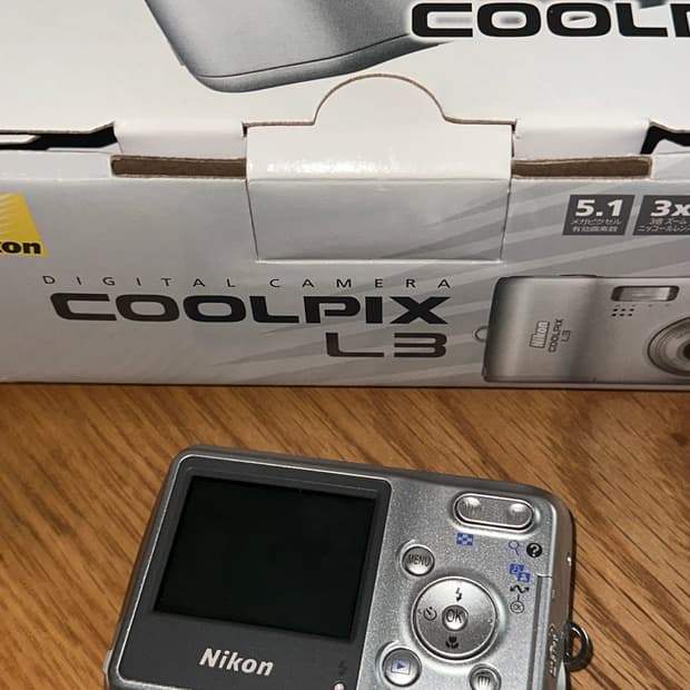 작례 有) 니콘 쿨픽스 L3 디지털카메라 디카