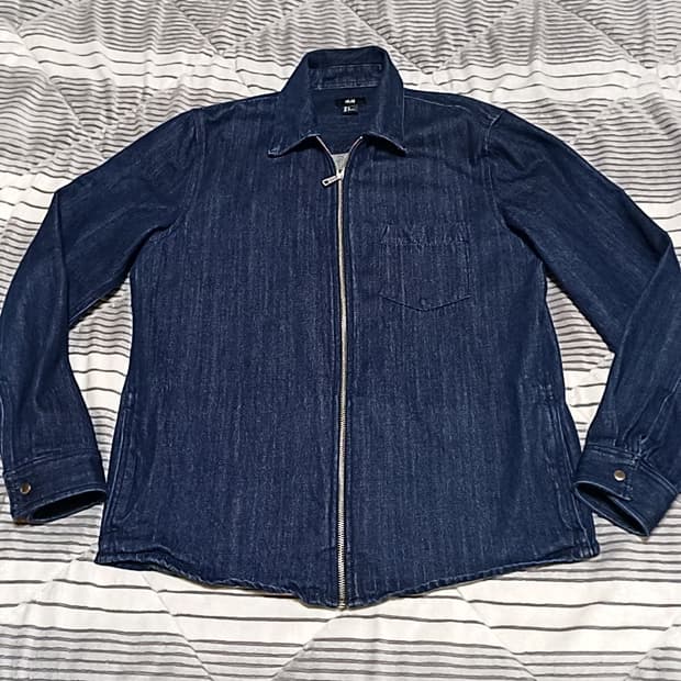 H&M 데님자켓 100 가슴57 기장73