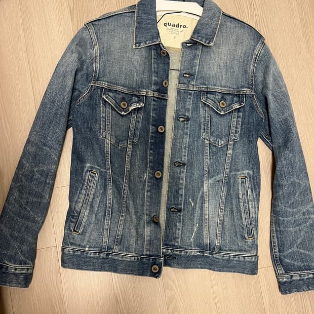 [2]Quadro janpanese denim jacket