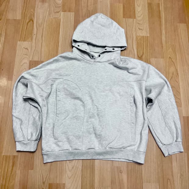 (1) 그레일즈 지오메트리 후드 헤더 그레이