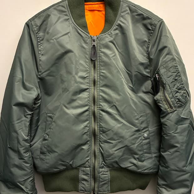 (M/95)YMCLKY USAF 울파일 MA-1 플라이트 항공자켓 복각