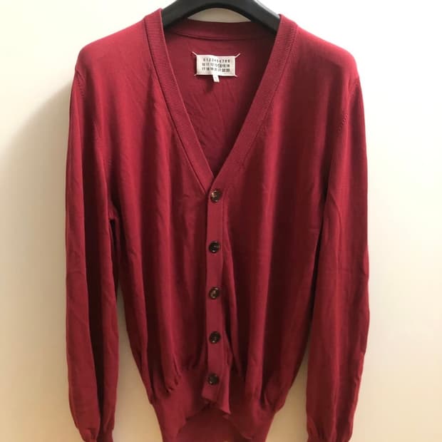 15SS 마르지엘라 엘보우패치 가디건 L