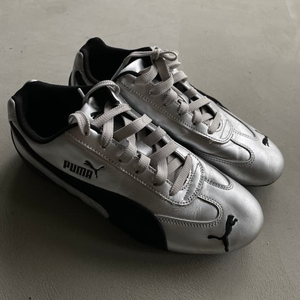 푸마 스피드캣 메탈릭 실버
