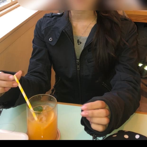 스파이럴 걸 일본 빈티지 바이커 라이더 자켓 슬림핏 착샷O