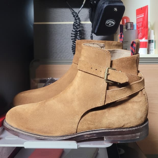 랄프로렌 스웨이드 워커