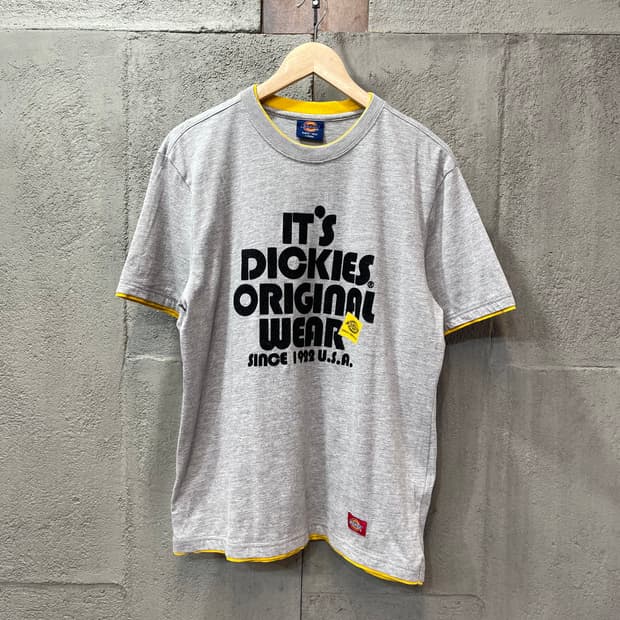 디키즈 반팔 링거 티셔츠