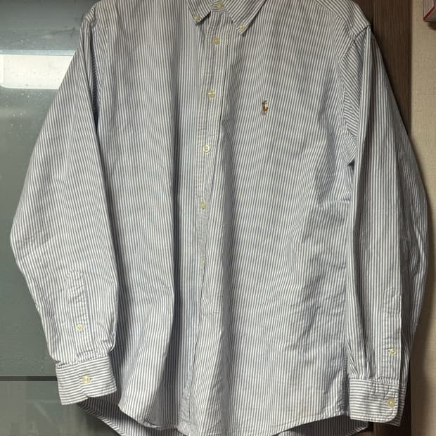 [야머스]폴로 랄프로렌 블루 스트라이프 셔츠 팝니다