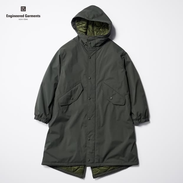 [엔지니어드가먼츠x유니클로] Pufftech 후드코트