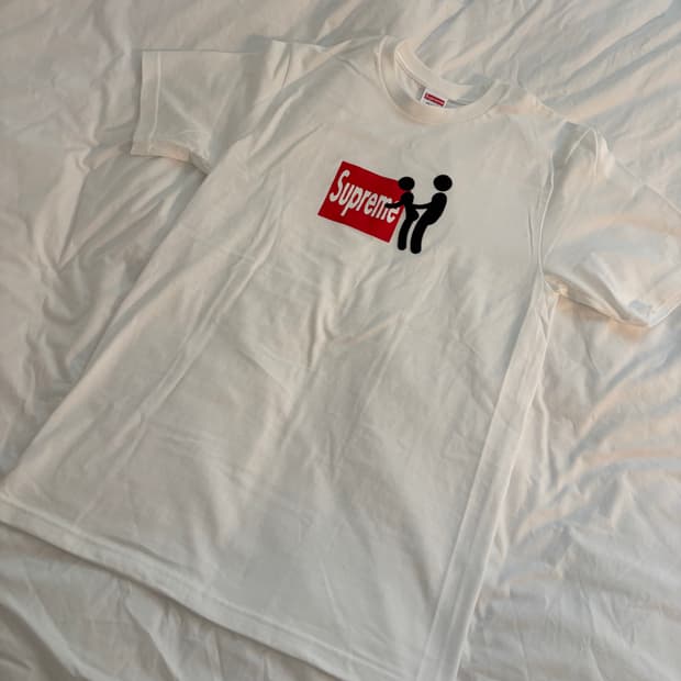 supreme 슈프림 스틱 티셔츠 화이트