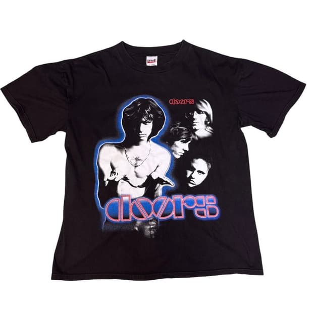 빈티지 00s 도어즈 the doors 밴드티 L