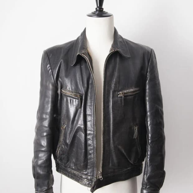 1940s Luftwaffe Horsehide Leather Jacket