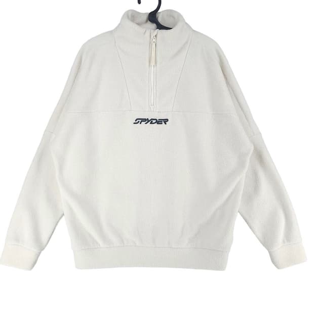 [남M]스파이더 아이보리 플리스 아노락 자켓[Y61-270]