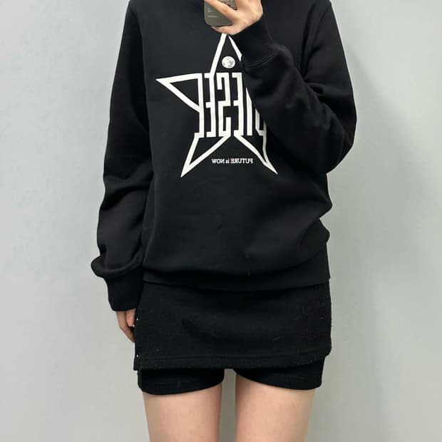 디젤 스타 블랙 맨투맨