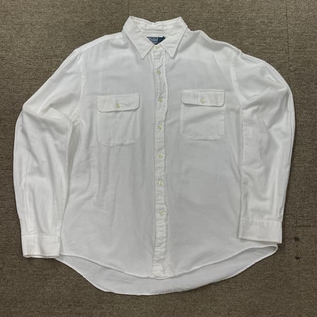 (XL) POLO 폴로 랄프로렌 화이트 셔츠