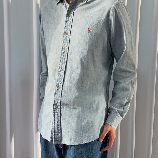 [M]폴로 랄프로렌 샴브레이 데님 셔츠