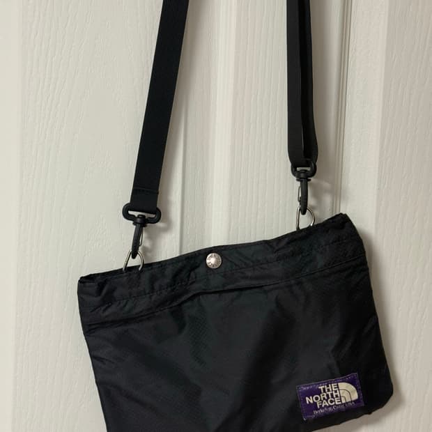 노스페이스 퍼플라벨 빈티지 크로스백 