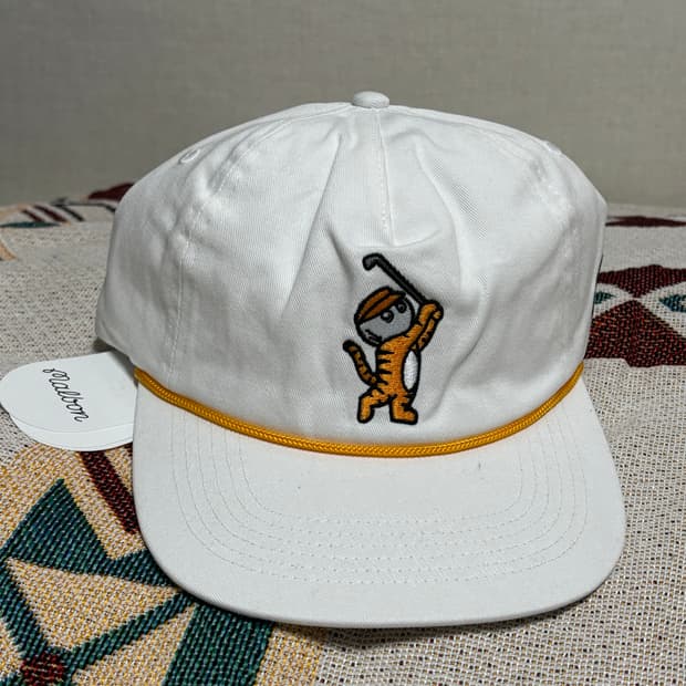 말본 골프 캡 (화이트)