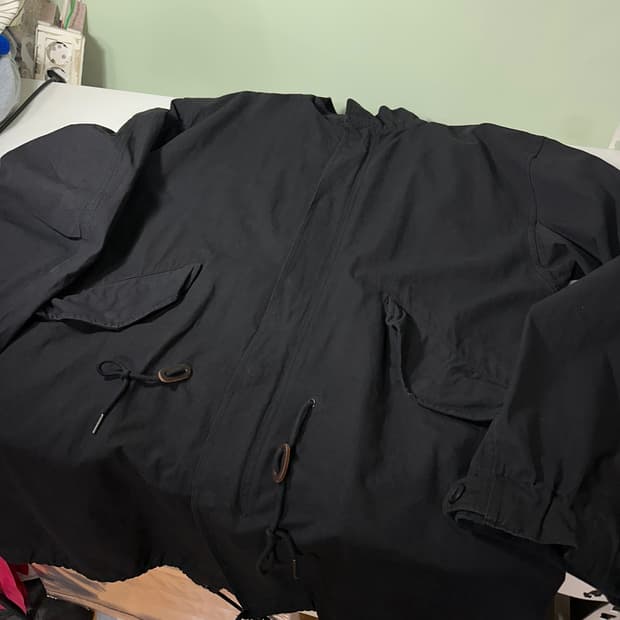 M-L 베이오프 오버핏 야상코튼 피쉬테일 야상자켓