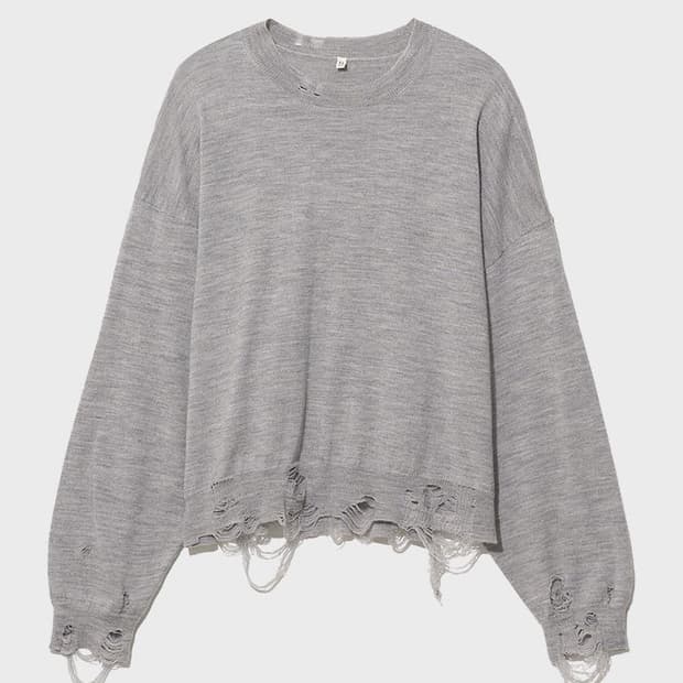 R13 knit top