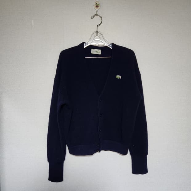 빈티지 라코스테 가디건 남100