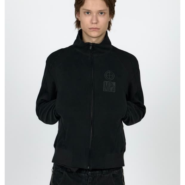 MPa CONTRAST ZIPPED JACKET