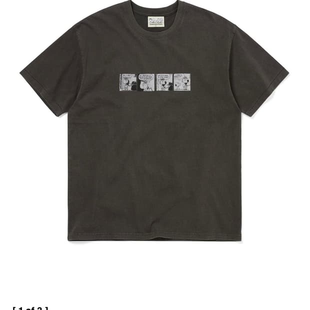 디스이즈네버댓 TNT PEANUTS COMIC STRIP TEE - OF