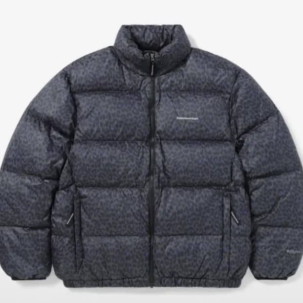 디스이즈네버댓 레오파드 패딩자켓 S