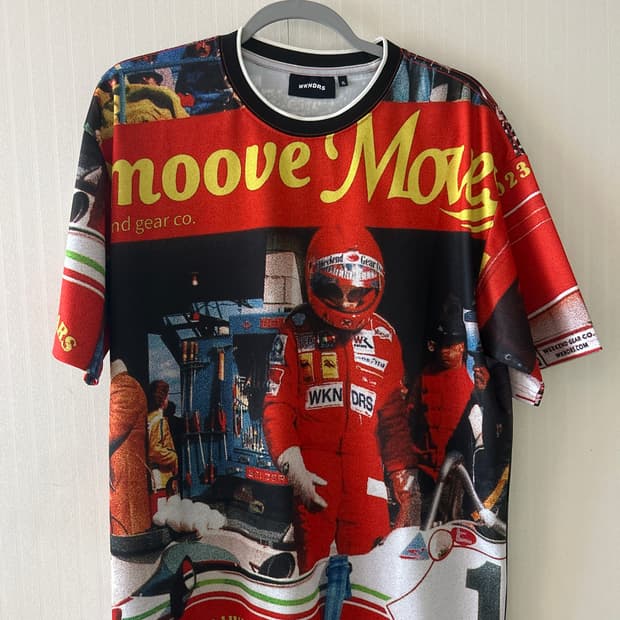 위캔더스 레이싱 매쉬드 반팔[XL]